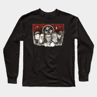 Lucero Band Poster Star All Member Art Long Sleeve T-Shirt